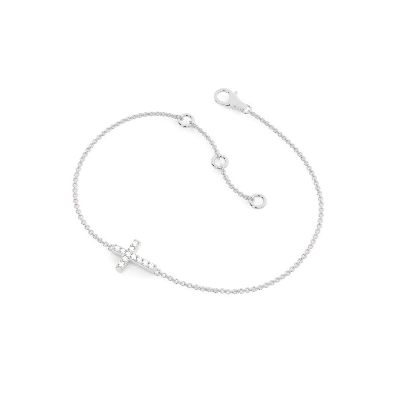 White Gold Chain Diamond Bracelets