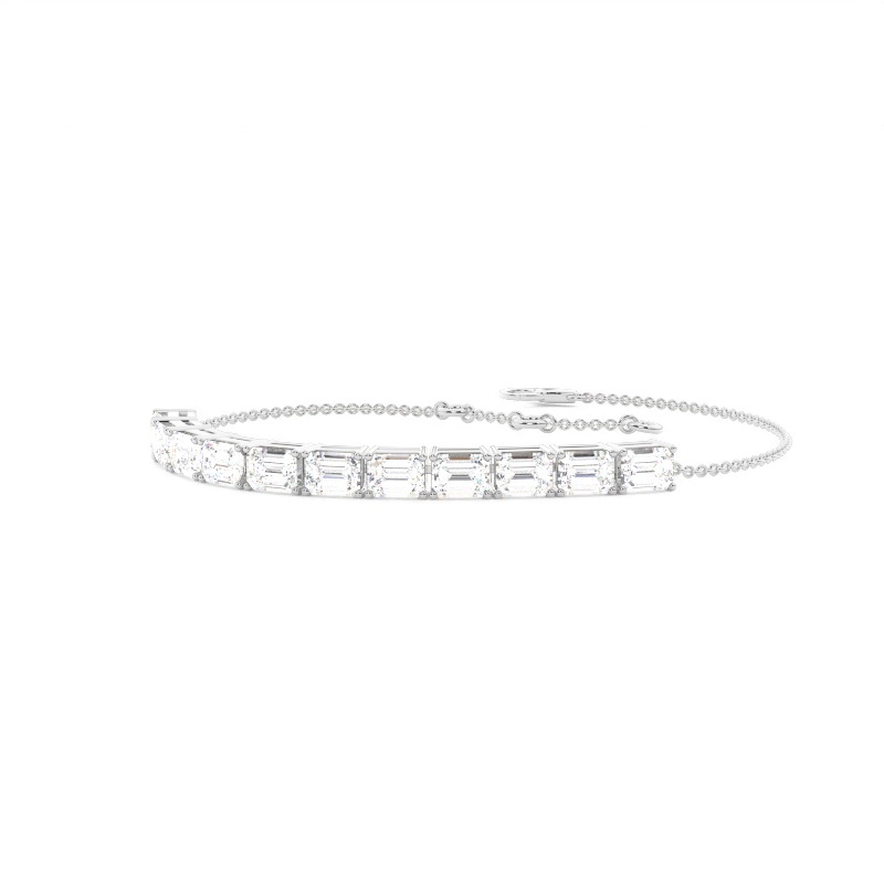 White Gold Evening Diamond Bracelets