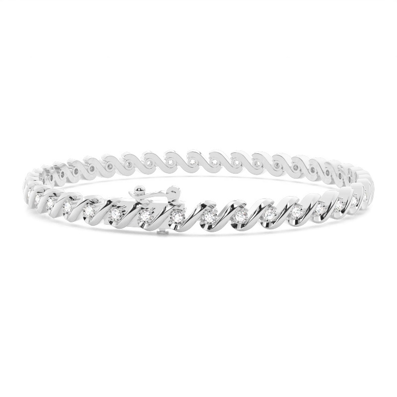 White Gold Diamond Tennis Bracelet