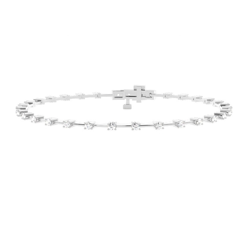White Gold Diamond Tennis Bracelet
