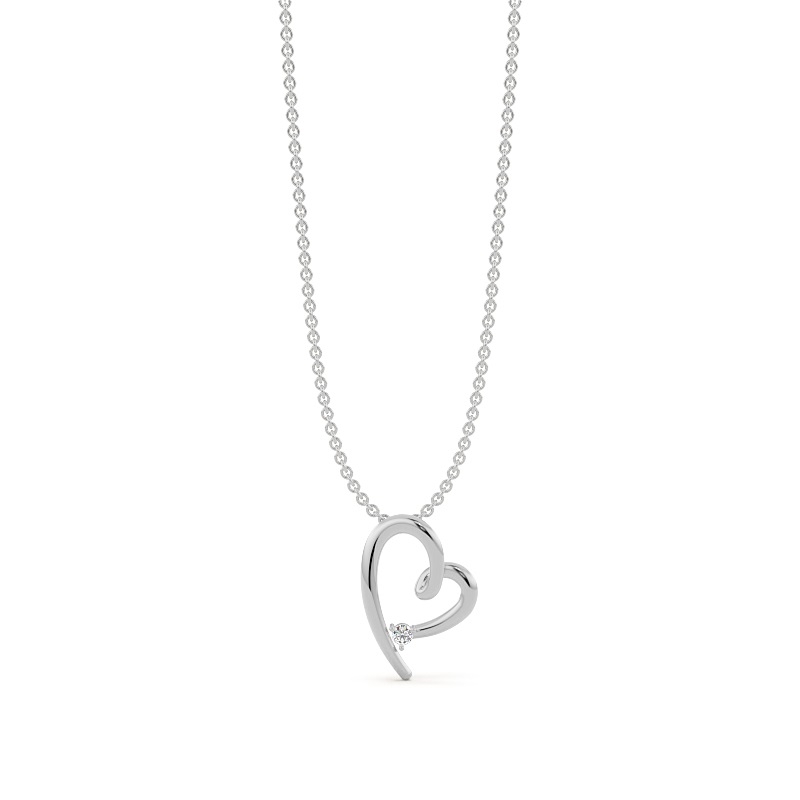 Grace Heart Necklace