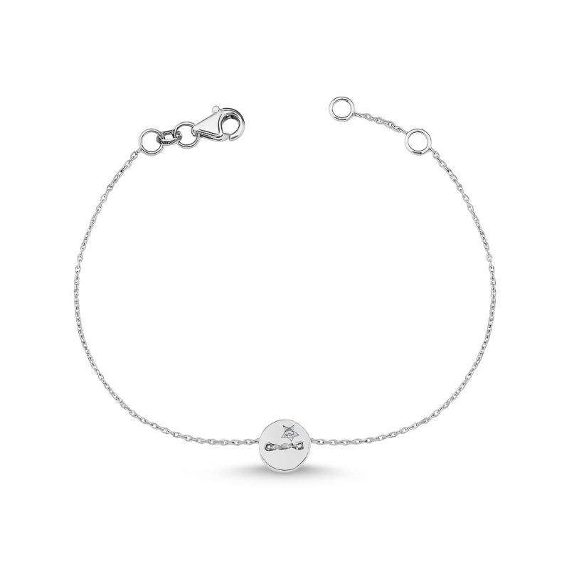 Tiny Star Diamond Chain Bracelet