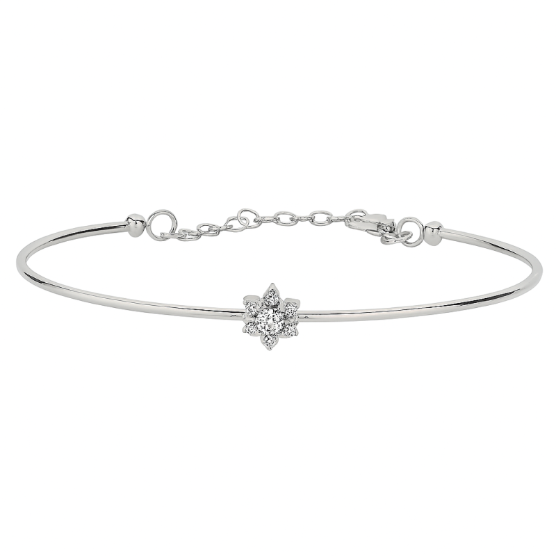 Floral Diamond Bracelet