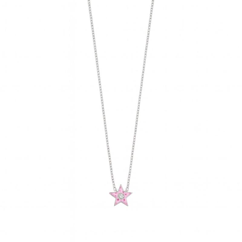 Pink Amour Star Necklace