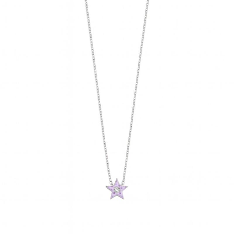 Purple Amour Star Necklace