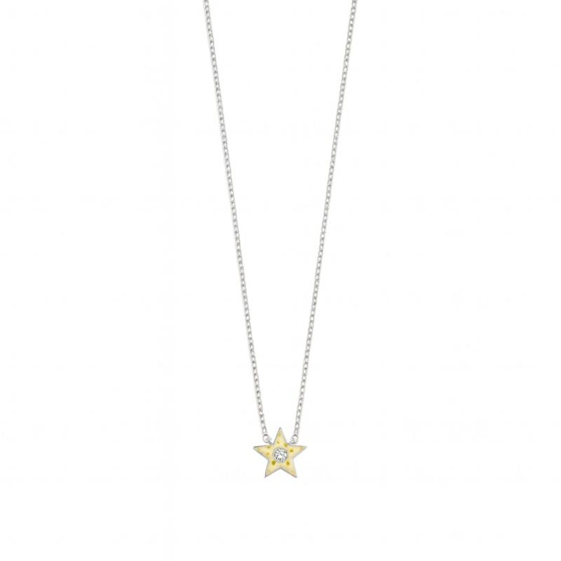 Yellow Amour Star Necklace