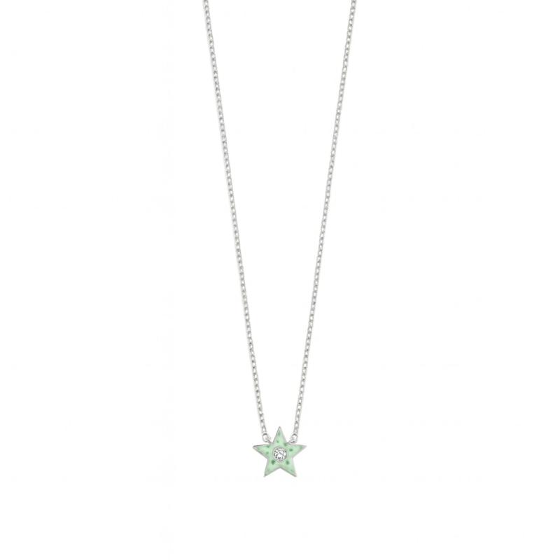 Green Amour Star Necklace